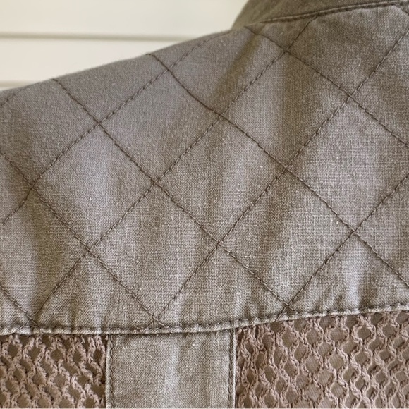 Vintage Domke PhoTOGS Vest Utility Mens XL Cotton Khaki Pockets Photographer - Picture 7 of 11